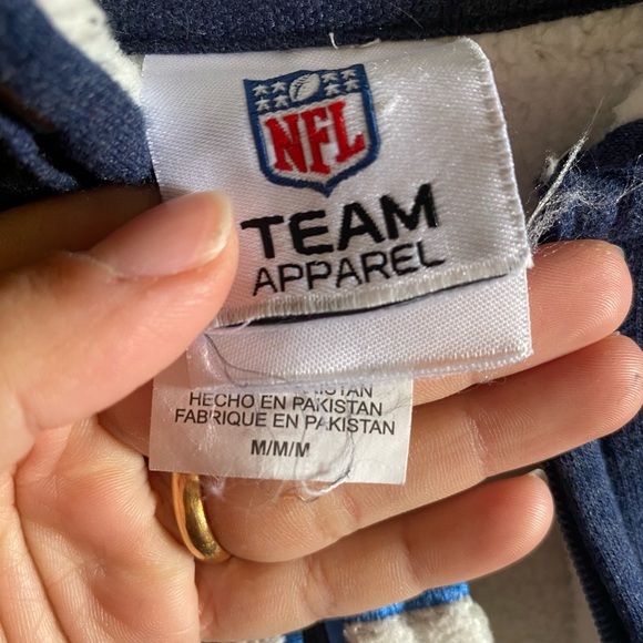 B30 - Chargers Football Navy Hoodie sz M - Picture 5 of 5